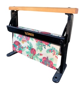 Vintage General Store Countertop 12" E O Bulman Wrapping Paper Roll Dispenser