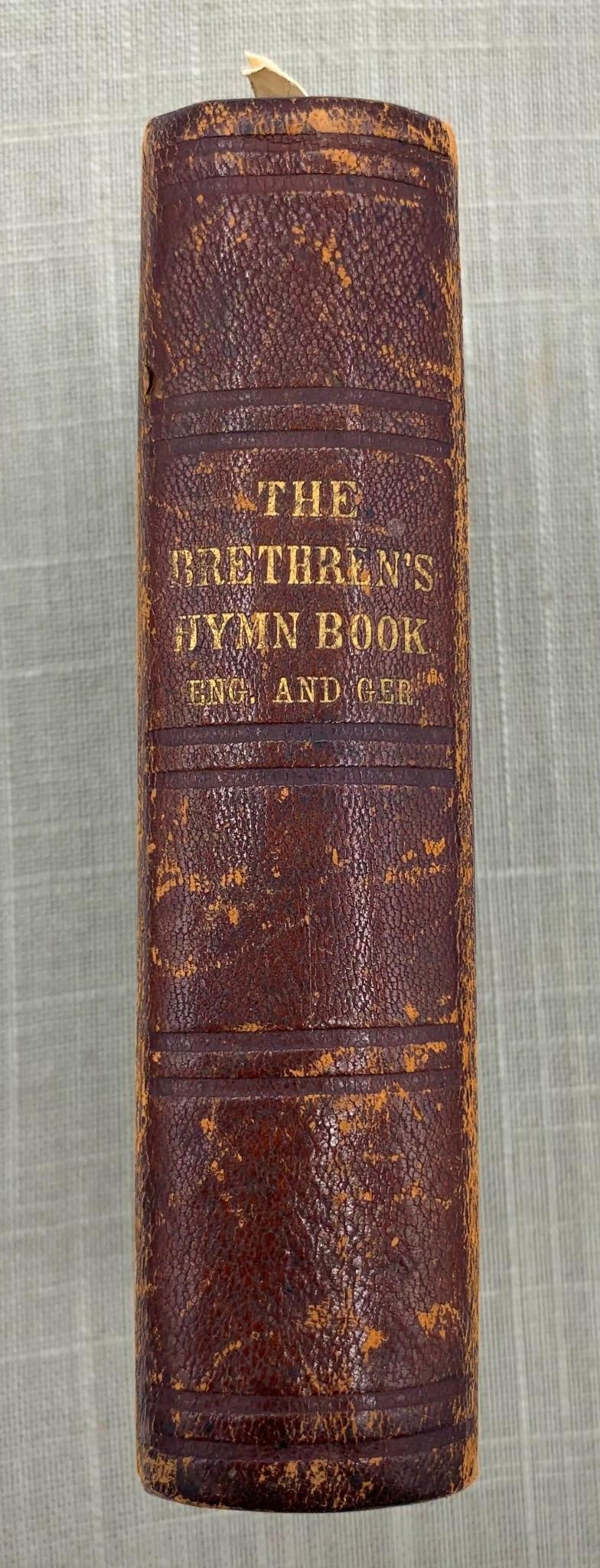 19th Century Miniature German & English Religious Hymn Song Book (1 of 9)