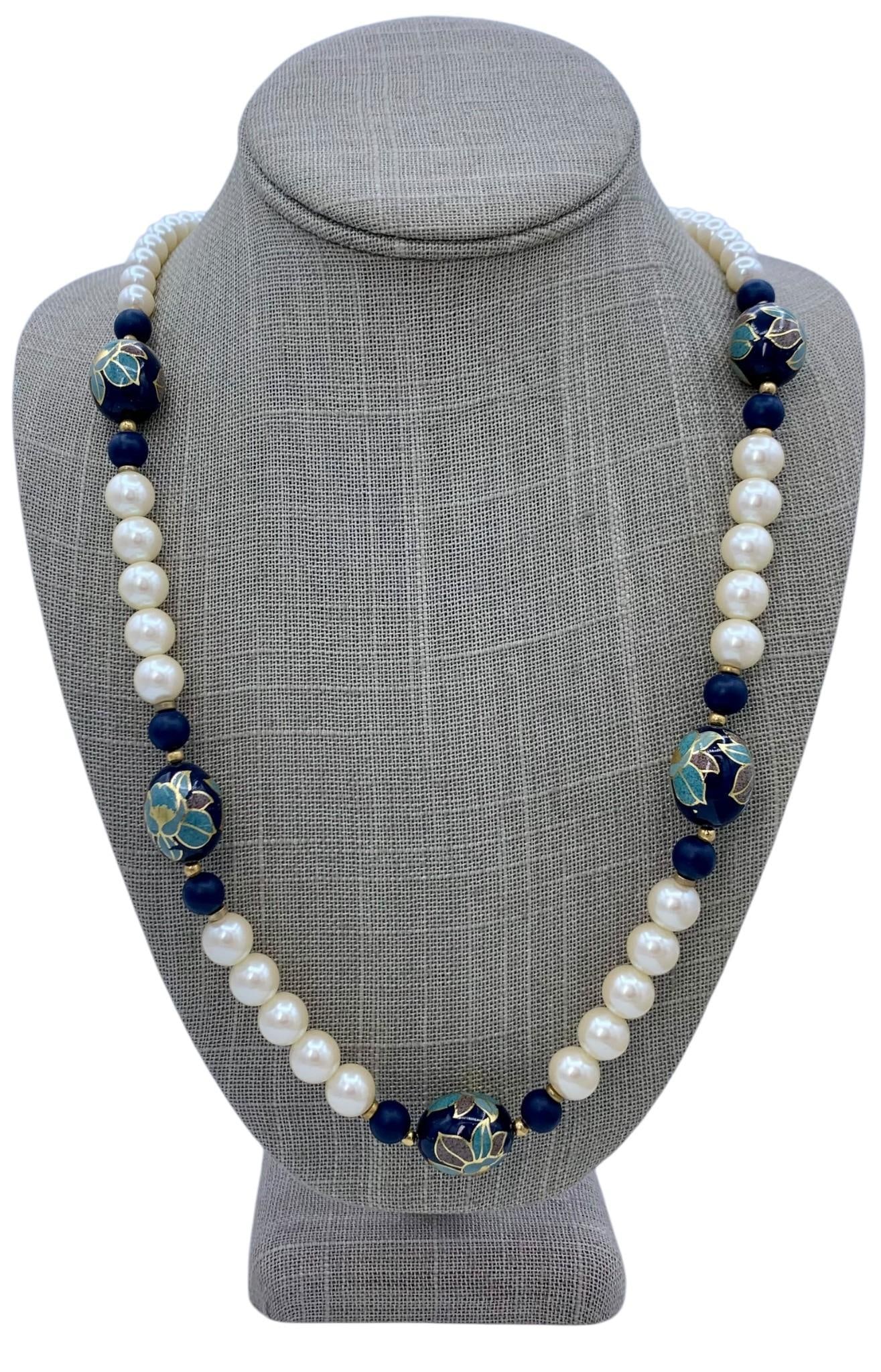 25 pc Vintage Cloisonne Enamel Jewelry Collection (1 of 13)