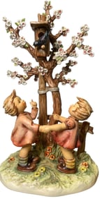 Hummel Century Collection No. 635 "Welcome Spring" Large Goebel Statue with Box