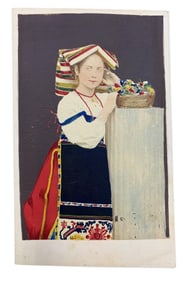 8 1860s era European, Germany, Folk Dressed Antique CDV Photographs: Hamburg, Altenburg, Stockholm