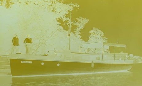 5 c1900 Lake Erie Islands Boats & Berlin Heights Baseball Team Antique Glass Plate Negatives