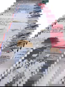 50 pc Paul Revere Auerhamer WWII 1944-1946 US Navy Personal Sweetheart Letter Collection