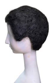Rare Early Victorian Era Human Hair Hand Sewn Day Coiffure Ladies Wig