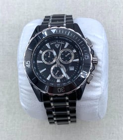 Men's Swiss Legend High Grade Ceramic Tachymeter Wristwatch