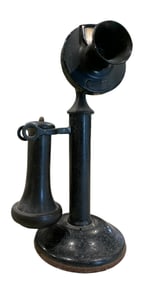 Antique 1913 Western Electric Candlestick Telephone