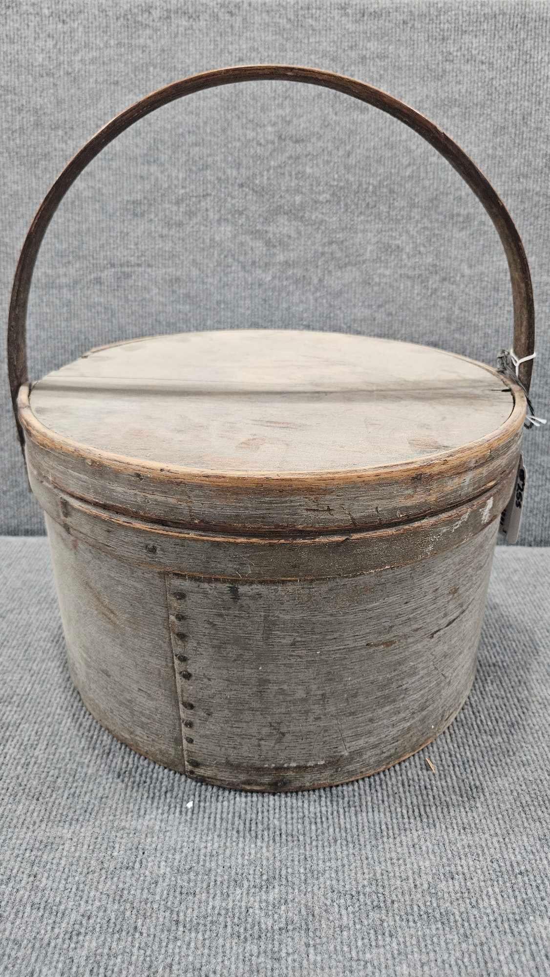Great early painted pantry box