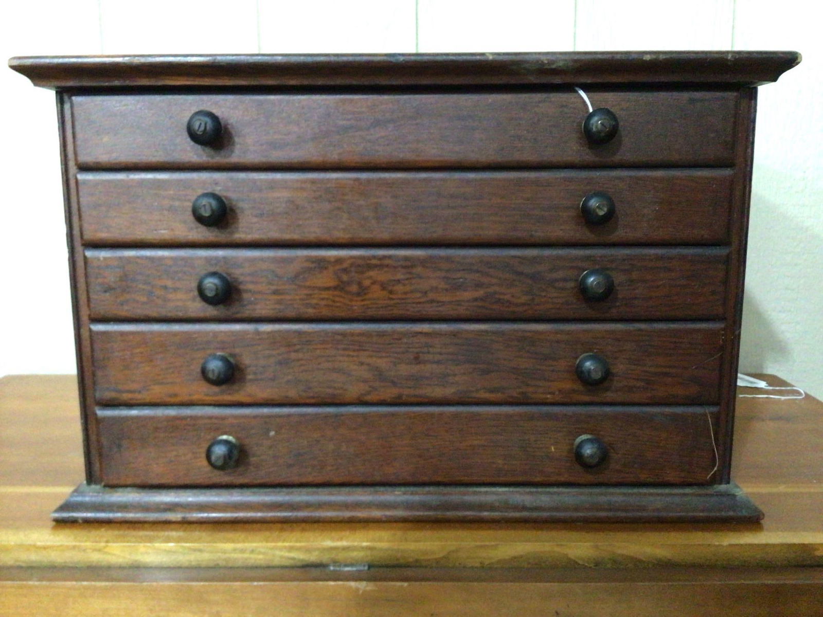 Jessen & Rosberg 5-drw Watchmakers Cabinet (1 of 6)