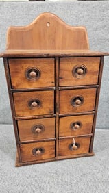 8- Drawer Hanging Spice Cabinet