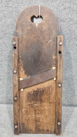 Primitive slaw cutter
