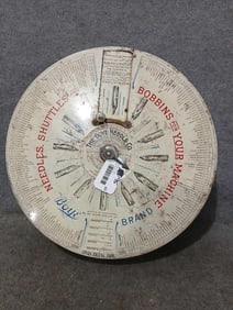 Boye Needles point of sale metal case with shuttles