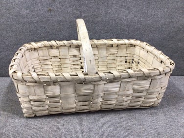 Painted gathering basket