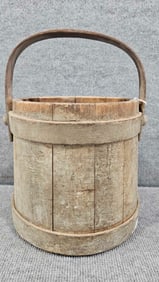 C.G. Willis Swanzey NH Firkin bucket