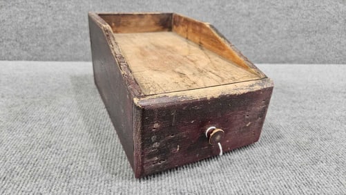 Early Kitchen Scrubware box with drawer