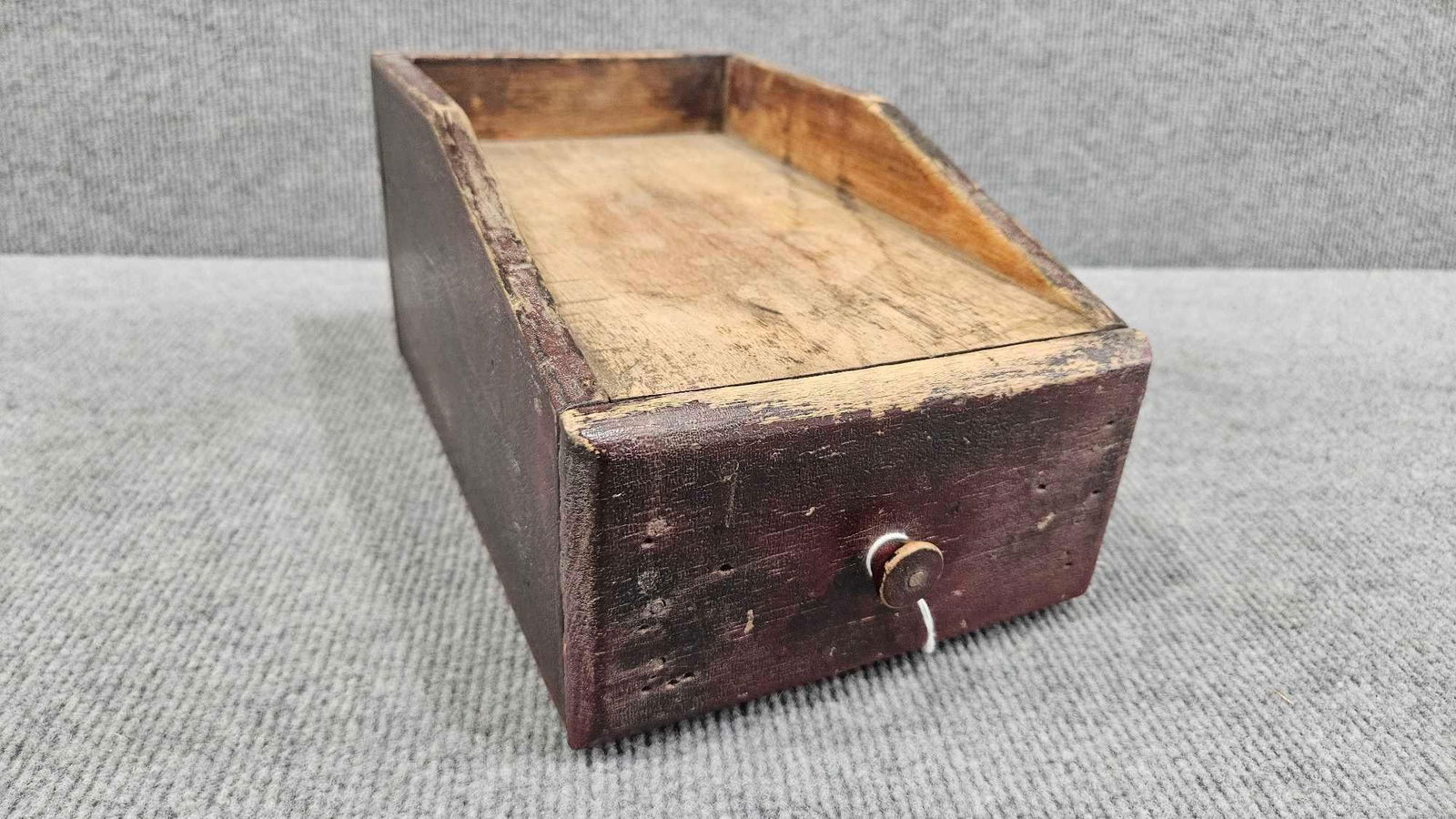 Early Kitchen Scrubware box with drawer (1 of 6)