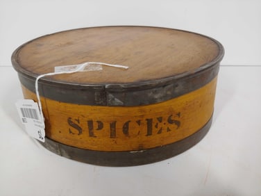 Antique Bentwood Spice box