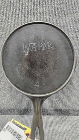 Rare Wapak #4 cast iron skillet