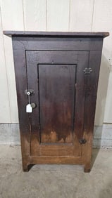 Country Primitive single door cabinet