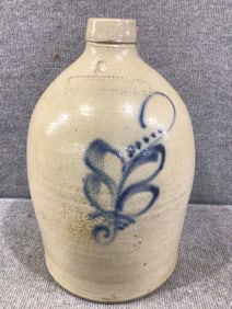 New York Stoneware Co. 2gal stoneware jug
