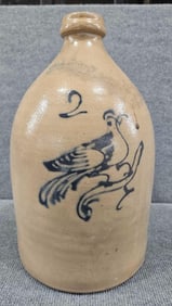 Haxton, Ottman & Co 2gal stoneware bird jug