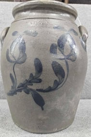 "Kelin" 4gal decorated stoneware jar