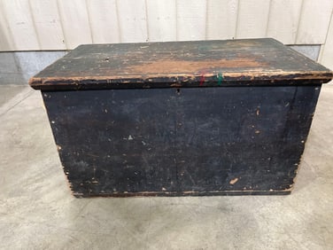 Early painted Immigrants Chest