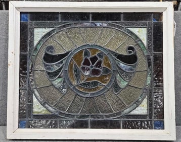 Stained glass window
