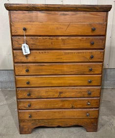 American Pine Country 8-drw Drying Cabinet