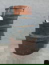 Outstanding set of 4 painted pantry boxes