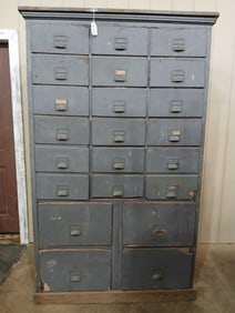 Large 22drw Mercantile Apothecary cabinet