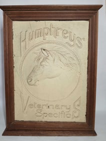 Humphreys Veterinary Specifics medicine cabinet