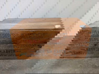 Lambertville Rubber Footwear Crate
