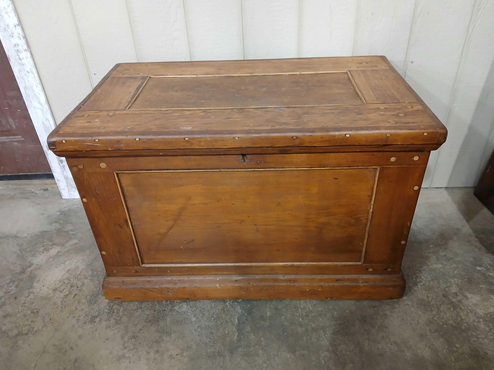 Great early mostly restored tool chest (1 of 7)