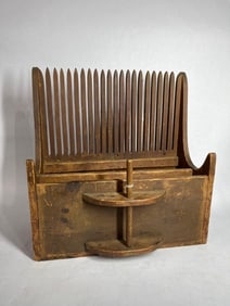 Large Wooden Cranberry Scoop