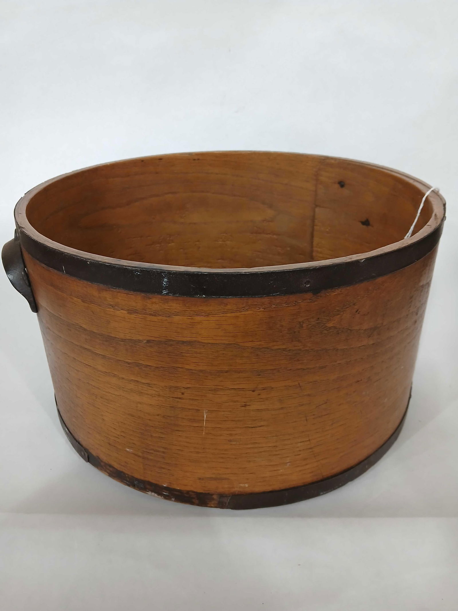 E.B. Frye Wilton, NH Bentwood dry grain measure (1 of 7)