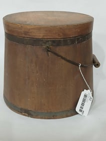 Primitive Firkin bucket