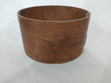 Daniel Cragin signed Bentwood dry grain measure