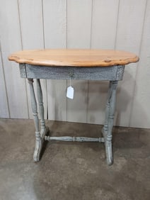 Crackle Painted Entry Table