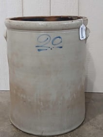 Cobalt 20 Gallon Crock