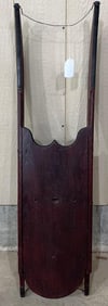 Primitive painted sled