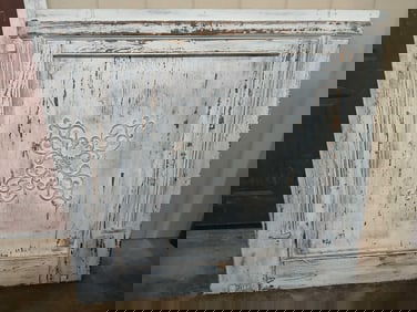 Antique Victorian mantle topper
