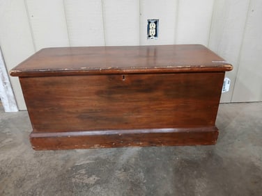 Early primitive chest