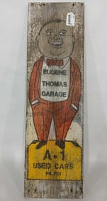Folk Art wooden sign