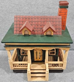Deluxe birdhouse cage