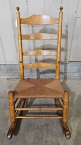 Early Ladder Back Rocker