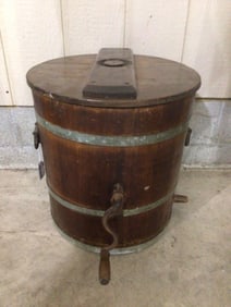 Large Monumental butter churn