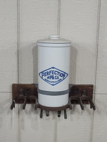 Red Wing Perfection Mfg Co stoneware Lye dispenser