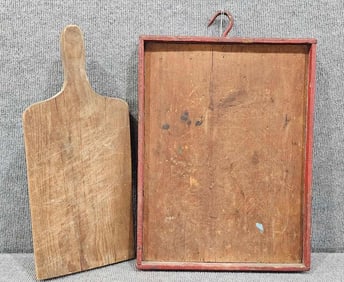 2- Primitive cutting boards
