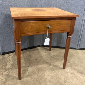 One drawer Tapered leg Stand