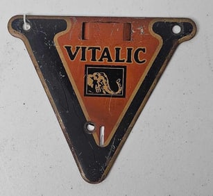 Early 1900s Vitalic Bicycle Tires Elephant emblem